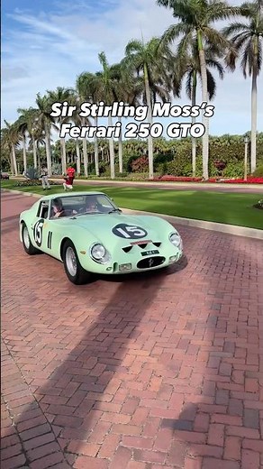 Stirling Moss's one-of-one Ferrari 250 GTO!