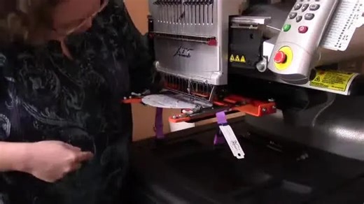 Hoop Tech 8" Strap Clamp on a Melco AMAYA/XTS: The No-Crash Setup and