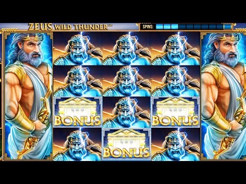 BIG WIN on Zeus Wild Thunder Mega Bonus Feature = Insane Payout!