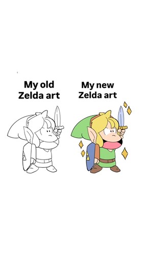 Nintendo | Fantasy | Anime | Zelda on Instagram: "Did I improve? 😬 Please like and share if you are into The Legend Of Zelda, Pokémon or anything else awesome like that! What other Pokémon should I draw with Link (or Zelda… OR GANONDORF) while on his adventures? • • • • • • • • • LOZ • video game fanart • TOTK • BOTW • squirtle • Links Awakening • Windwaker • OOT • Majoras Mask • EOW #zeldafanart #whimsicalart #pokemonart #nintendofan #storybookart"
