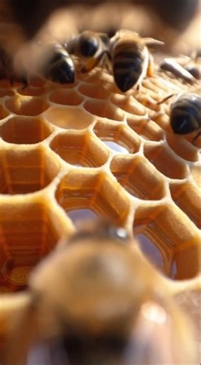 POV: Inside a Honey Bee Colony #wildlife