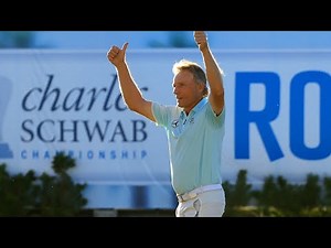 67-year-old Bernhard Langer's EPIC winning putt | Charles Schwab Cup | 2024