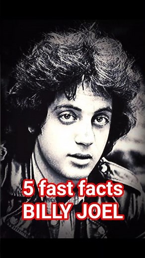 5 Fast Facts About Billy Joel 🎹 | The Piano Man’s Story