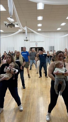 WOBBLE Line Dance - baby edition #bootscootin #linedance