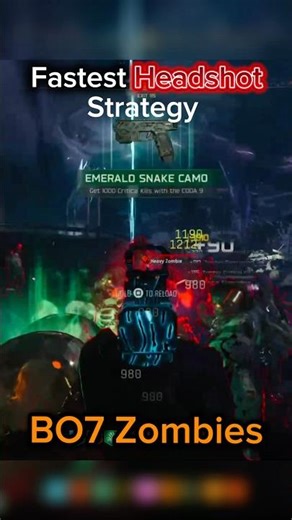The NEW Fastest Headshot Strategy in Black Ops 7 Zombies