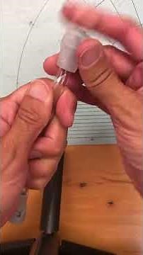 ソフトフラスク用ストローのカット方法