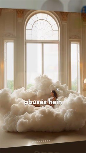 I ordered a "Cloud Bed ☁️" (to see what I receive)