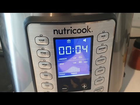How to Use Pressure Cooker - Nutricook Beginner Instructions