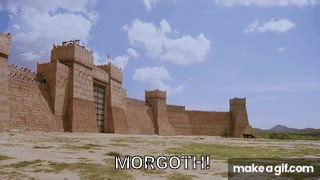 Fingolfin calls Morgoth on Make a GIF