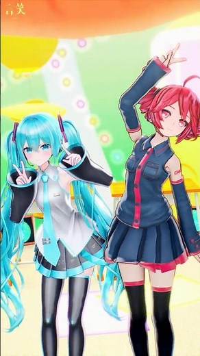 【MMD】東京真中 - ドゥーマー【Tda式改変重音テト/げのげ式初音ミク】#重音テト #初音ミク #teto #vocaloid #hatsunemiku #kasaneteto #doomer