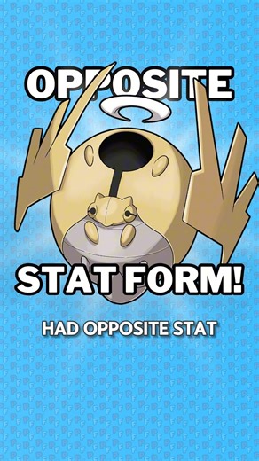 BUFF SHEDINJA!? (What if Pokémon Had Opposite Stat Forms!?)