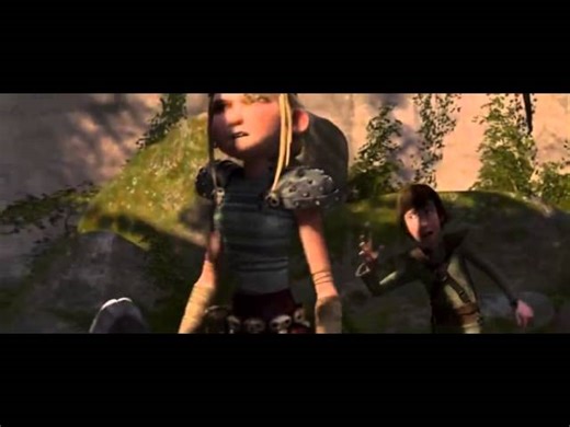 How To Train Your Dragon - Hiccup, Astrid, & Toothless