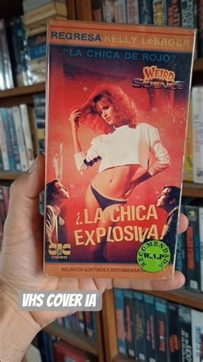 Weird Science 1985 VHS cover ia #ia #phototrend #vhs #kellylebrock #weirdscience