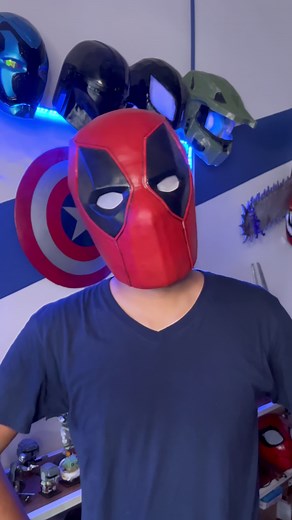 Cómo Hacer la Máscara de Deadpool de Cartón