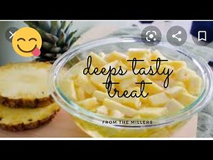 How to make pineapple crush and syrup easily at home