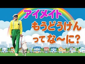 もうどうけんってなーに？ パート１ #アイメイト