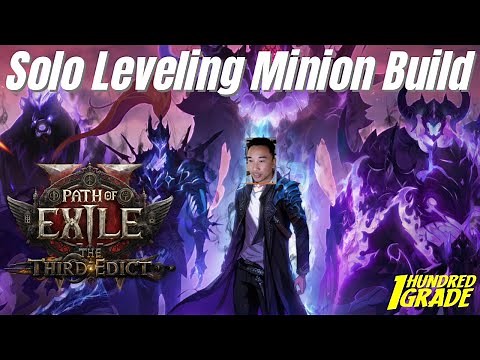 Poe2 0.3 Skeleton Army Solo Leveling Rupture the Soul Minion Build!