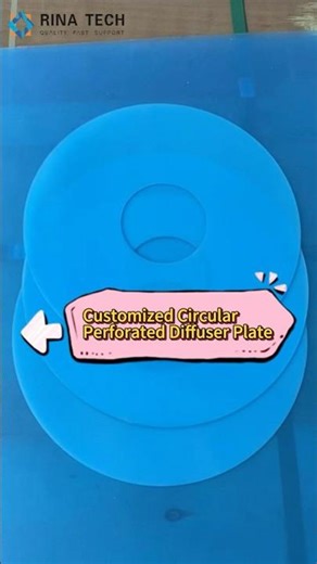 Customized Circular Perforated Diffuser Plate
