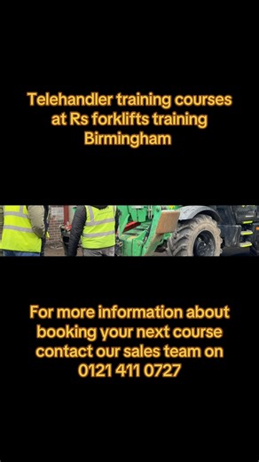 🚨 LIMITED SPACES AVAILABLE 🚨 Telehandler courses filling fast Get site-ready with RS Forklifts Training 📞 Call now 0121 411 0727 @RIPFLEX @Thahir_vlogs 🍉 @mr.shakeofficial #ConstructionLife #TelehandlerCourse #UKJobs #ForkliftTraining #BirminghamUK