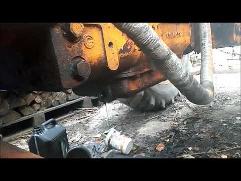 Tracteur Renault D35 Vidange Moteur