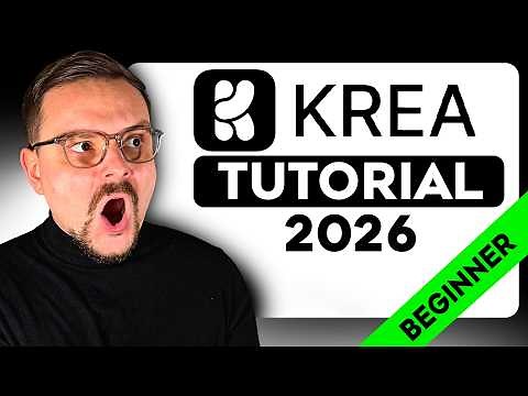 Krea AI Tutorial - 2026 | New Updates | How to Use Krea AI - For Beginners