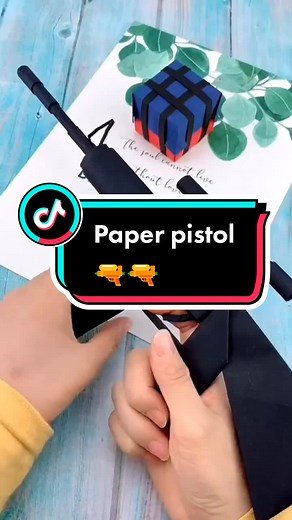 Paper Pistol Making Tutorial - Craft Your Own DIY Paper Gun