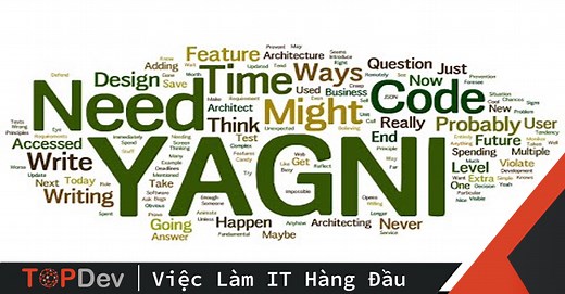 YAGNI, DRY là gì? (Nguyên tắc YAGNI, DRY trong Java) | TopDev