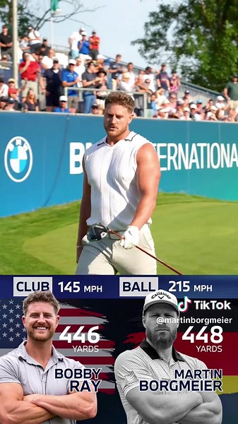 What an intense long drive battle vs. Bobby Ray #golf | long drive competition