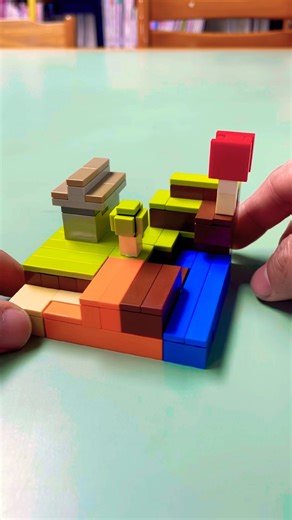 Mini Minecraft #lego #minecraft #麥塊 #我的世界 #toys #block #brick #樂高 #乐高 #shorts