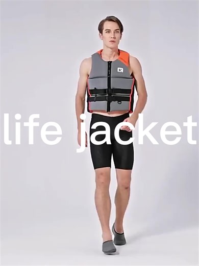 Neoprene Buoyancy Jacket for Water Sports - Kayak, Dive, Rescue Live Vest