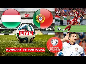Hungary vs Portugal 2-3 Live Stream World Cup qualifier Football Match Score Highlights en Vivo