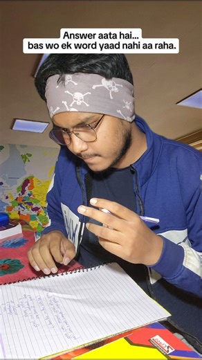 1_man on Instagram: "That one missing word 😭 That exam hall moment when you know the answer… you know the concept… you’ve written it before… but one word just won’t come out. Your brain keeps trying, restarting, buffering — #exammemes #classroommemes"