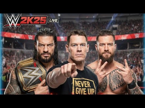 WWE 2K25: THE NEW ERA IS HERE! ⚡ (Full Gameplay & MyRise) - LIVE #shorts