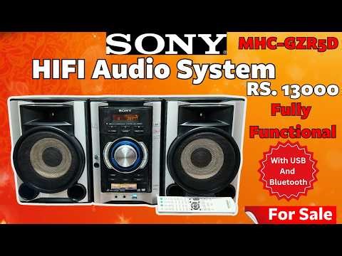 (SOLD) Sony MHc GZR5D excellent condition for sale II Contact 7719660667