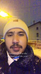 Winter Hush Snowfall 🥶❄️ #croatia #snowfall2k26 | Nazrul Mohammed