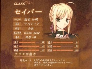 Fate／Zero人物设定集