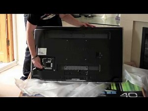 Unboxing Samsung 40 Inch LCD 3D TV | Abcmsaj