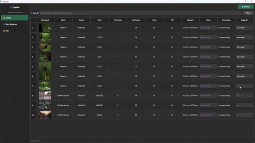 Automated Matchmove Pipeline