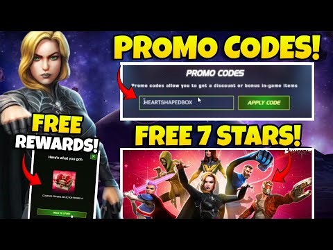 PROMO CODES GIVEAWAY?! FREE 7 STARS + FREE REWARDS | MCOC