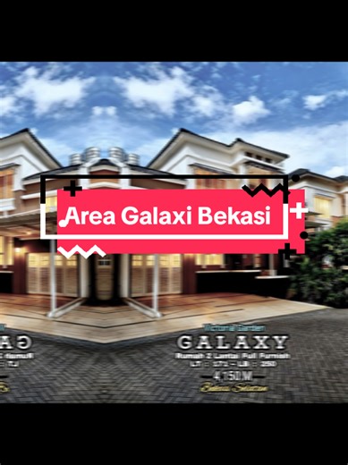 Spesifikasi : Type Property : C L U S T E R Area Property : Galaxy ~ Bekasi Selatan Rumah 2 Lantai Full Furnish Luas Tanah : 171 Luas Bangunan : 250 Kamar Tidur : 4 1 Kamar Mandi : 3 1 Garasi : 1 Mobil Carport : 2 Mobil Daya Listrik : 4.400 Watt Sumber Air : Pdam & Jetpump Hadap : Selatan Bangunan Tahun : 2018 Legalitas : SHM ~ IMB Selling Point One Gate System Security 24 Jam Selangkah Ke GGP Mall, RS Hermina 4 Menit Ke Pintu Tol Becakayu, Jor Dekat Sentral Bisnis & Kuliner Bebas Banjir Harga :