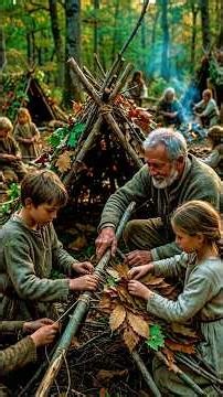 How Our Ancestors Built Leaf Shelters | Heritage Explained