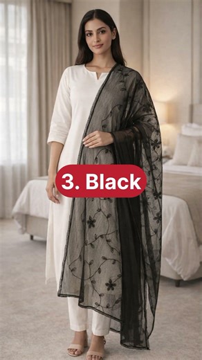 🎀Best Dupatta Colours to Pair With Any Kurti🎀