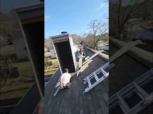 Replace new Siding on the chimney