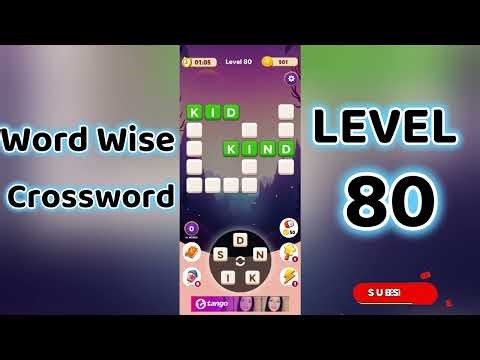 Word Wise Crossword Level 80 🧩 | Smart Crossword Puzzle Walkthrough | Go Answer