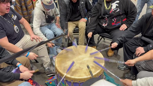 1st Contest Song @ gathering at the rapids 2026 🥁🐻 | Walking Bear