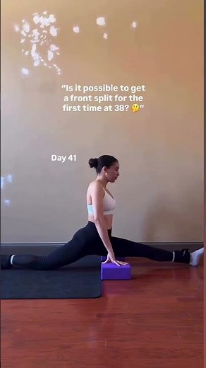 HOW TO DO THE SPLITS AS AN ADULT IF YOU’RE NOT FLEXIBLE 😬⬇️ Step 1: Stop believing the lie that