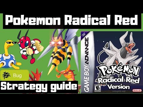 How to EASILY beat Pokemon Radical Red with only BUG types! In depth Strategy guide (monotype)