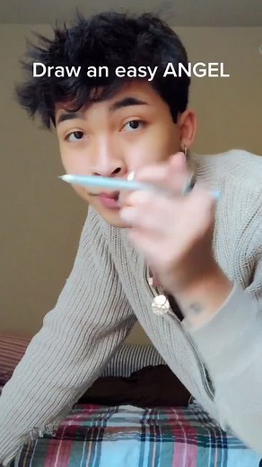 Easy Angel Drawing Tutorial