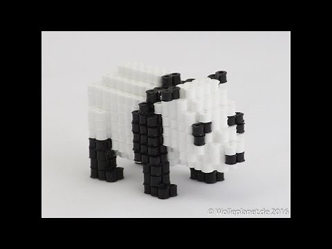 Perler Bead 3D Panda