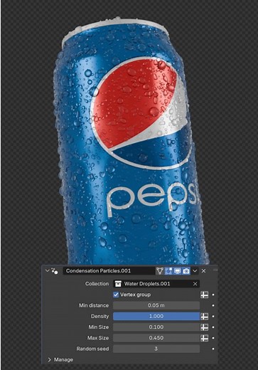 How to Create Water Condensation in Blender3D